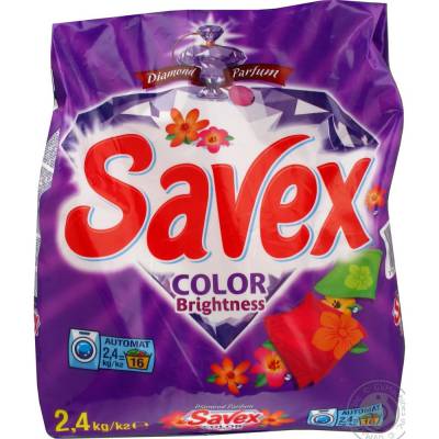 Стиральный порошок «Savex Color Brightness» 